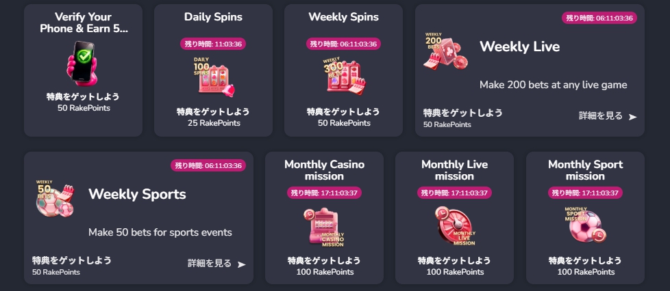 レイクビット ポイント3