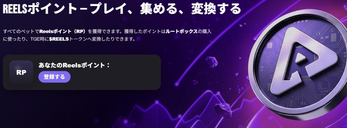 リールズアイオー　リールズポイント
