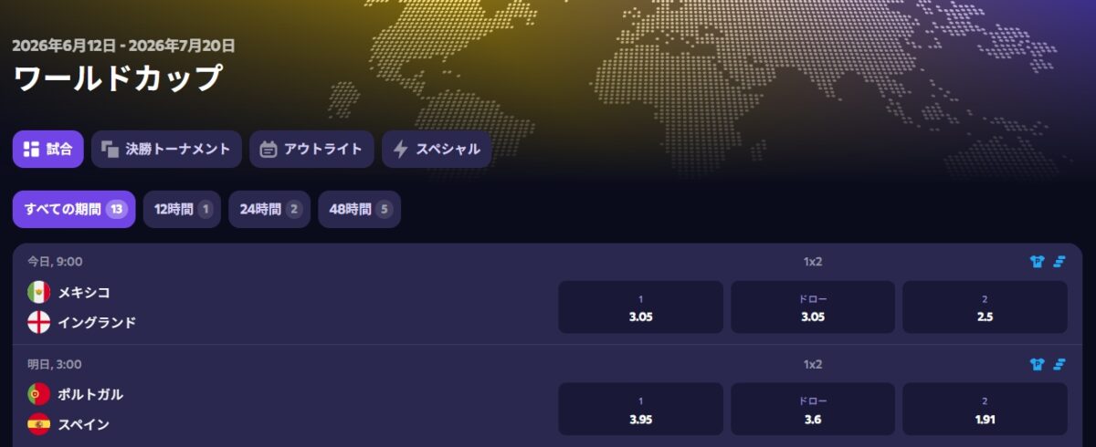 ルーベット　ワールドカップ