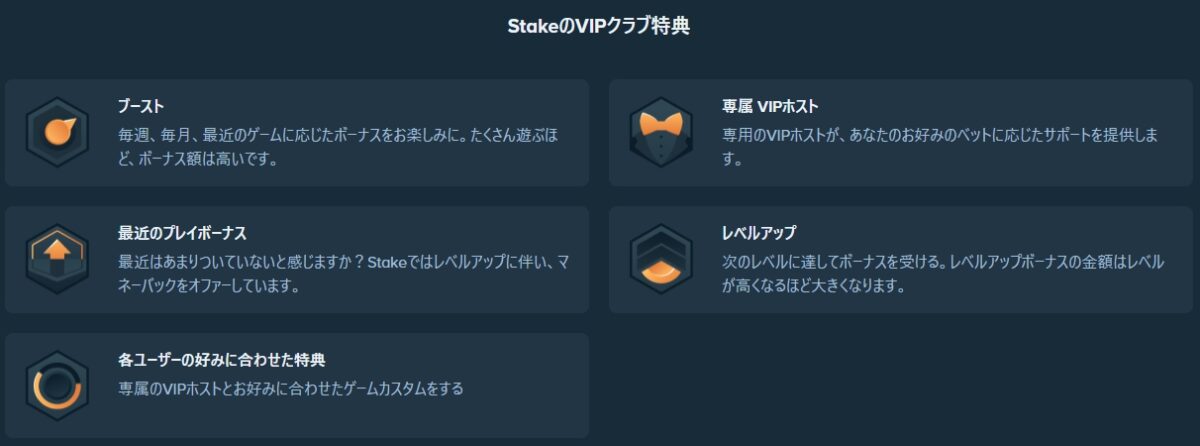 ステークVIPプログラム
