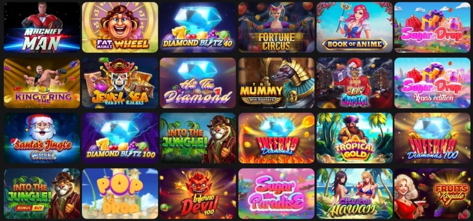 プレジデントカジノ対象ゲームはFUGASO社の26機種