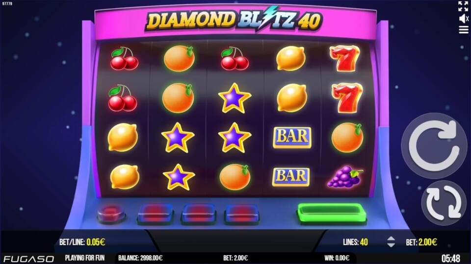 Diamond Blitz 40（ダイヤモンド・ブリッツ・40）