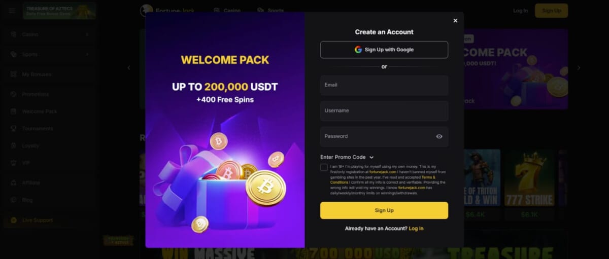 Create an Account