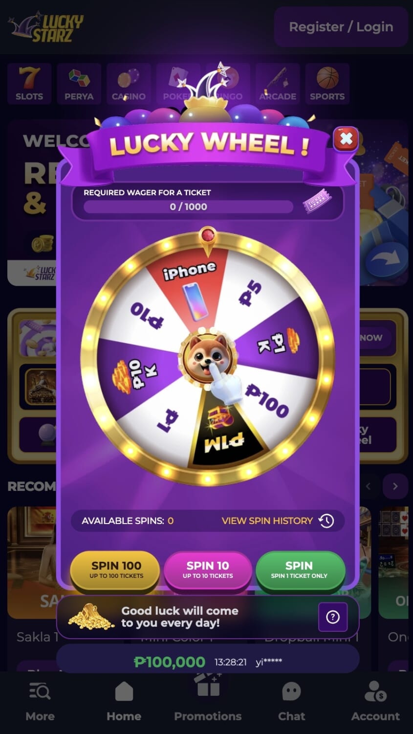 lucky wheel